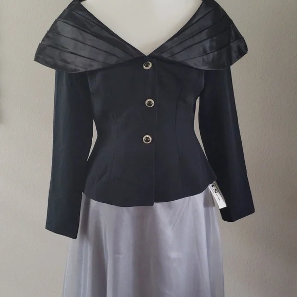 J.B.S. Ltd. A-line Organza Long Skirt - NWT - Picture 5 of 15